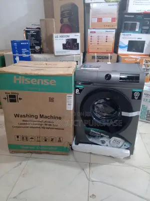 8kg Capacity for Everyday Laundry – Hisense Front Load