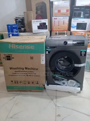 Smart Inverter Wash – Hisense 8kg Efficiency