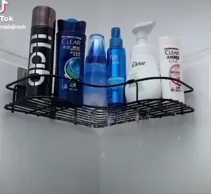 Wall Mounted Bathroom Angle Shower Caddy