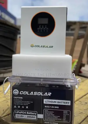 Best Cola Solar 3.6kwh Lithium Battery With 1.2kva 12v Hybrid Inverter