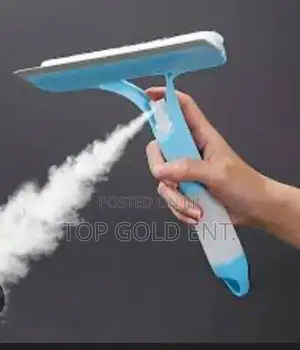 Short Glass Cleaner With Soap Bottle
