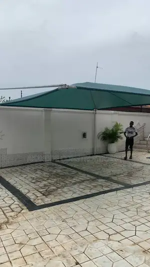 Green Double Carport