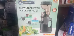 Master Chef Slow Juicer With Ice Cream Filter