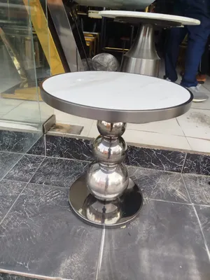 Round Side Table for Living Room Bedroom