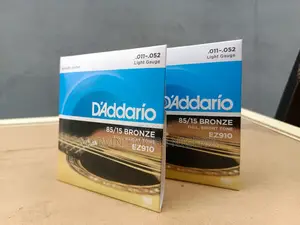 2 Sets Daddario Acoustic Guitar Strings Ez910