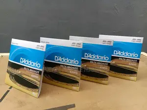 4 Sets Daddario Acoustic Guitar Strings Ez910