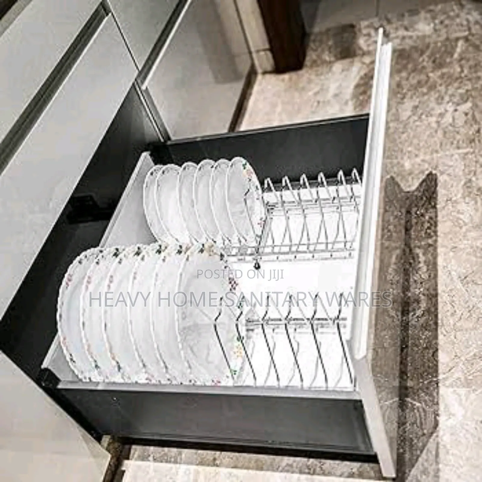 Kitchen Drawer Plate Rack