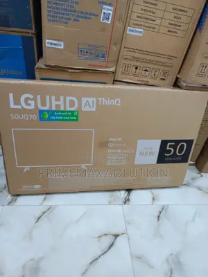 Lg 50" Smart Tv – Fits Any Room