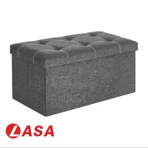 Compact Linen Storage Bench