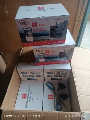 Solar CCTV Camera Double Lens
