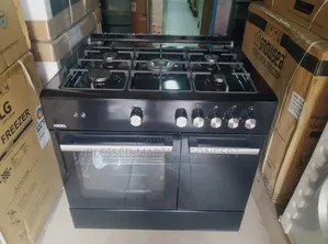 90cm Standing Cooker With Oven and Grill.5 Ways Burner