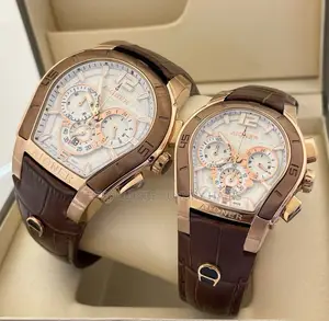 Aigner Chronograph Male and Female Leather Wrist Watch