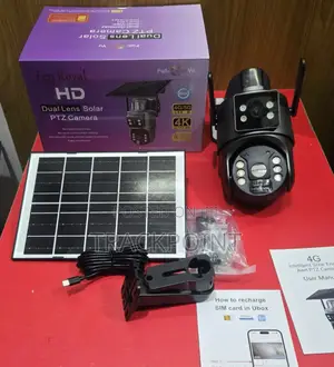 Dual Lens Camera (Solar-Based)