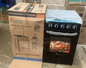 Boscon 4 Burner Standing Gas Cooker With Spark Ignition