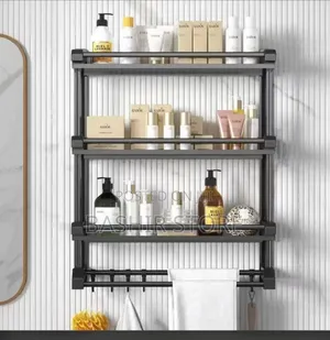 Three-Tier Bathroom Shelf