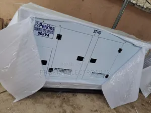 Original 80kva Perkins Diesel Soundproof Generator 2years Warranty