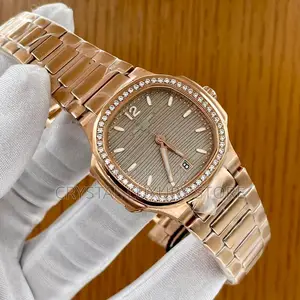 Patek Philippe Quality Luxury Ladies Stone Wristwatch