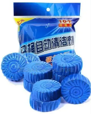 High Quality Blue Toilet Cleaner With Fragrance. 10pcs/Pack