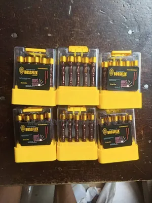 Multiple Packages Of Bossflex Screwdriver Bits.