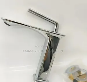Crome Heavy Gage Basin Mixer