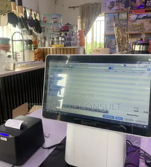 Point Of Sale Software With System And Accessories Setup