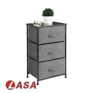 3-Tier Fabric Cabinet