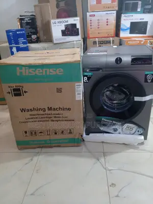 Hisense Wfqp8014evm 8 Kg Front Load Washing Machine