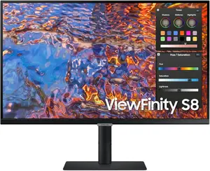 Samsung Viewfinity S8 27" Uhd Monitor With Ips Panel Ls27b800pxmxue