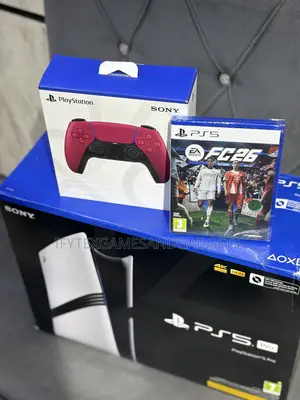 New Ps 5 Pro 2tb , Disc Drive New , Fc26 Disc , Extra Controller