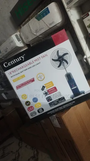 Century 18" Inches Rechargeable Mist Fan  (Frc 45j)