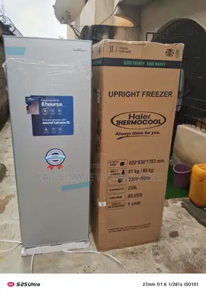 Powerful Cooling With Haier Thermocool Upright Freezer 235l