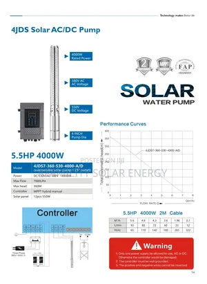 Solar Pump Ac Dc 5.5hp