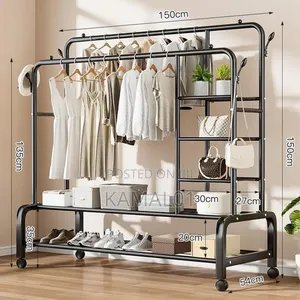 58kg High Quality Double Pole Cloth Hanger