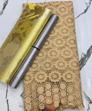 Elegant Light Chord Lace With Sequins –Asoebi, Brides Special Events