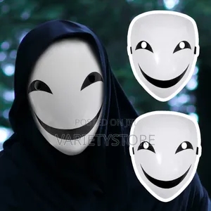 Halloween Role-Playing Unisex Smile Japanese Anime Full Face Mask
