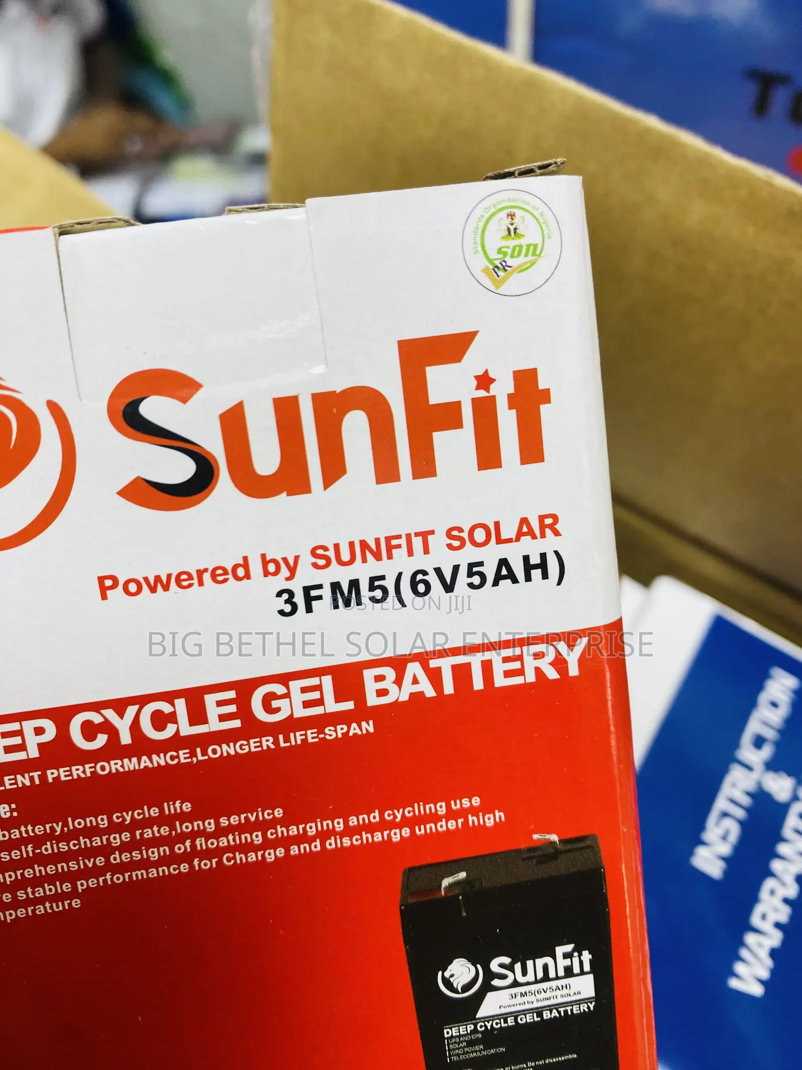 Sunfit Deep Cycle Battery 5ah