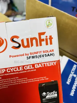 Sunfit Deep Cycle Battery 5ah