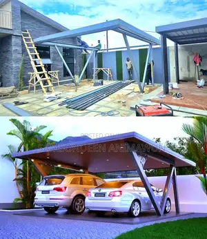 Strong Carport Shade For 2 Cars – Modern Elegant Design