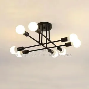 8 Head Ceiling Retro Lamp