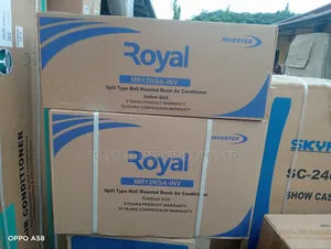 Royal Air Conditioner Inverter 1.5hp 2 Years Warranty