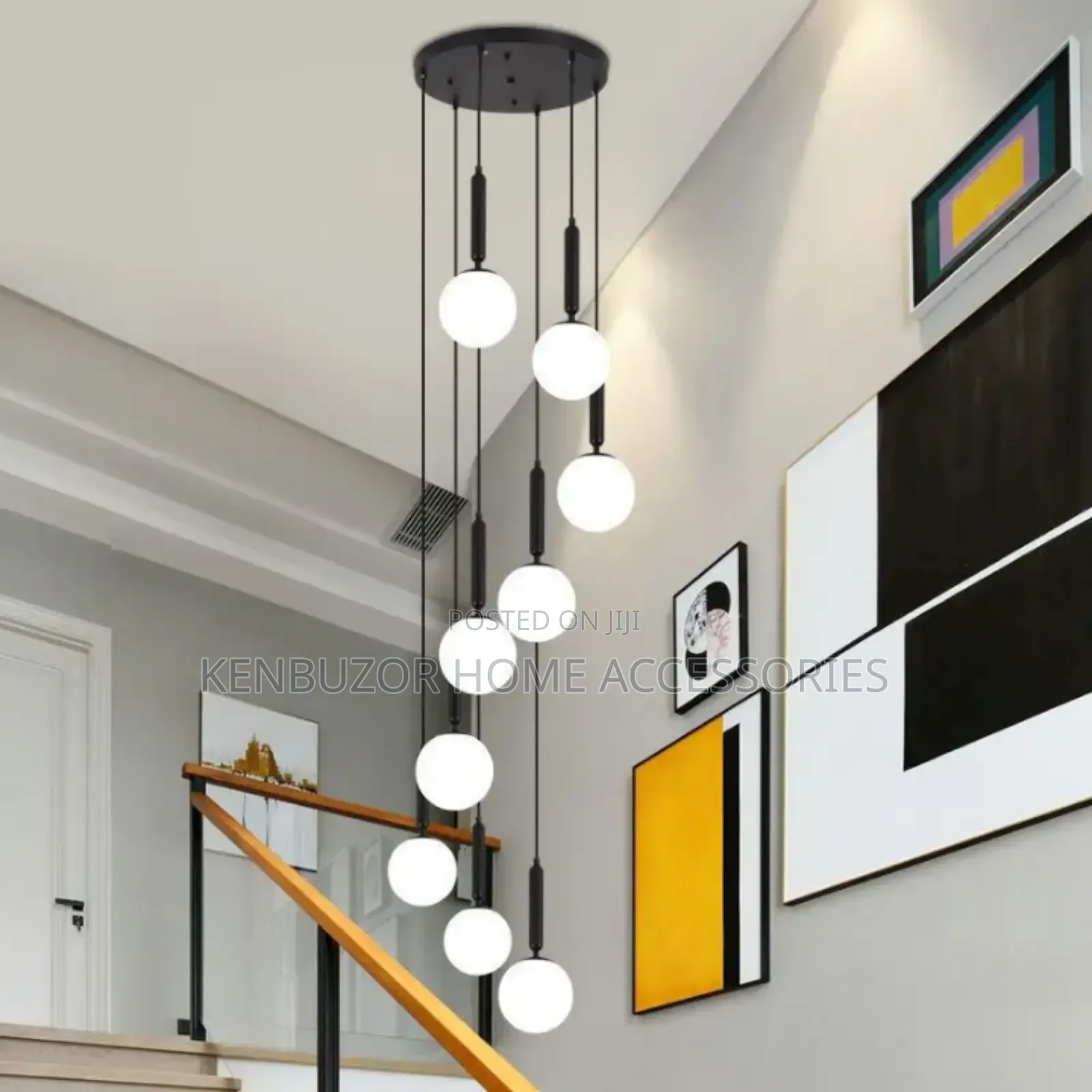 Multi-Head Pendant Chandelier Light