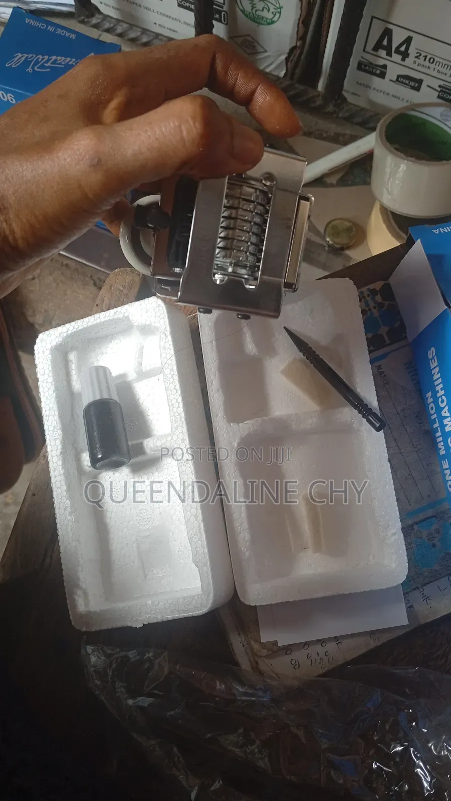 Numbering Stamp Machine