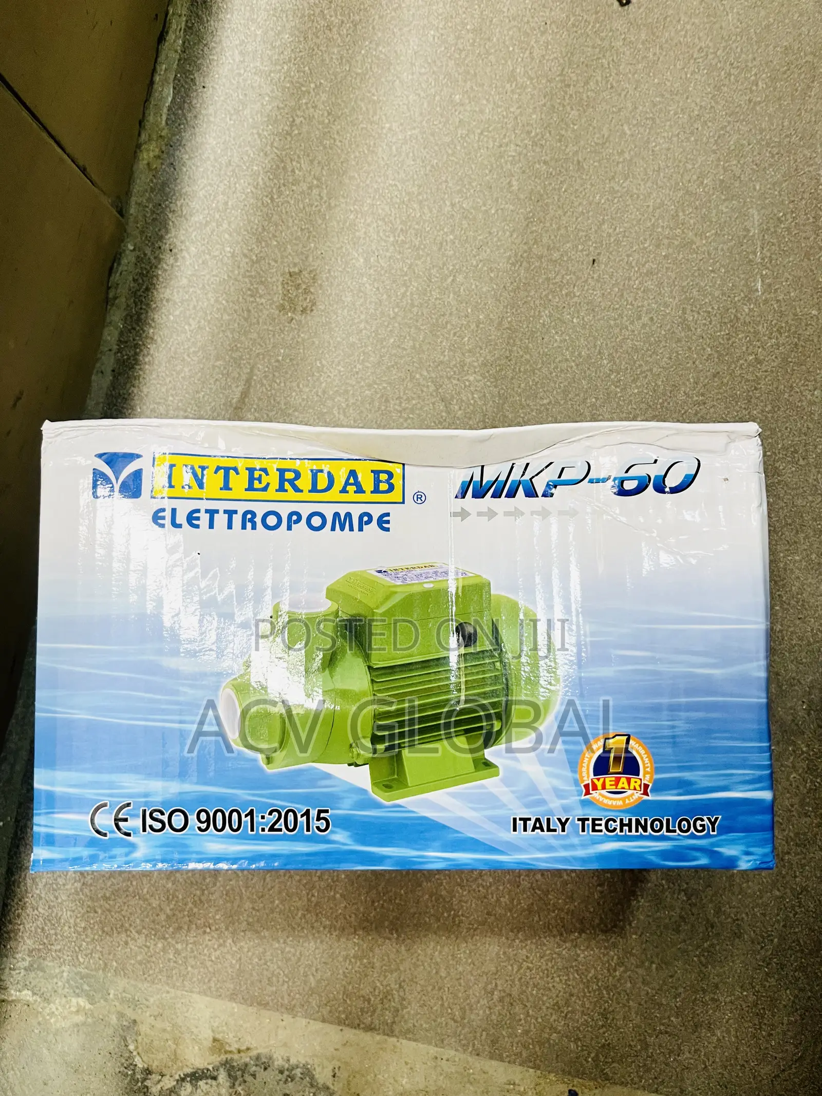 Interdab 0.5hp Surface Pump