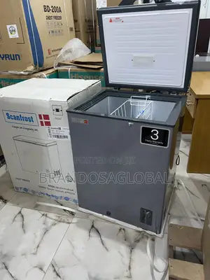 Scanfrost 134l Chest Freezer–Sleek Design, Maximum Efficiency