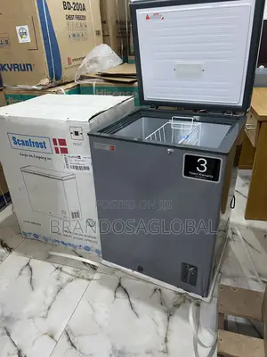 Scanfrost 134 Litres Chest Freezer –Compressor for Efficiency Sfl151