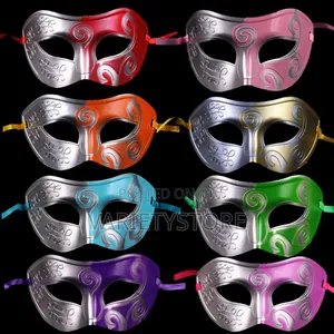 Half Face Unisex Halloween Party Mask