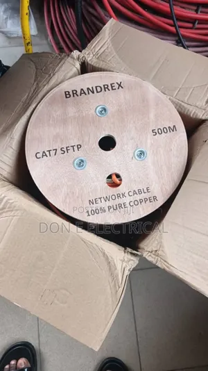 Cat7 Networking Cable Brandrex 500metrs Pure Cable