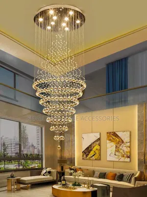 High Quality Long Stairs Pendant Light Chandelier