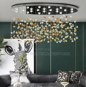 Crystal Stop Drop Led Chandelier Light