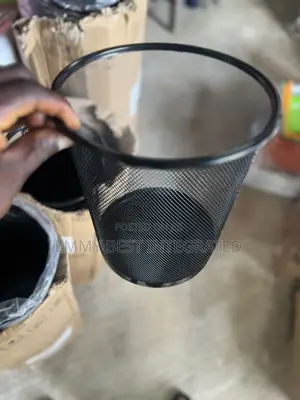 Metal Mesh Waste Basket